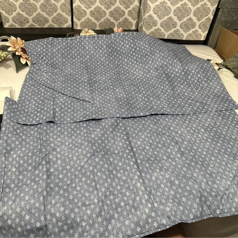 NIB $150 Lauren Ralph Lauren [ 2 Standard ]‎ Diamond Pillowcase Pair in Gavin